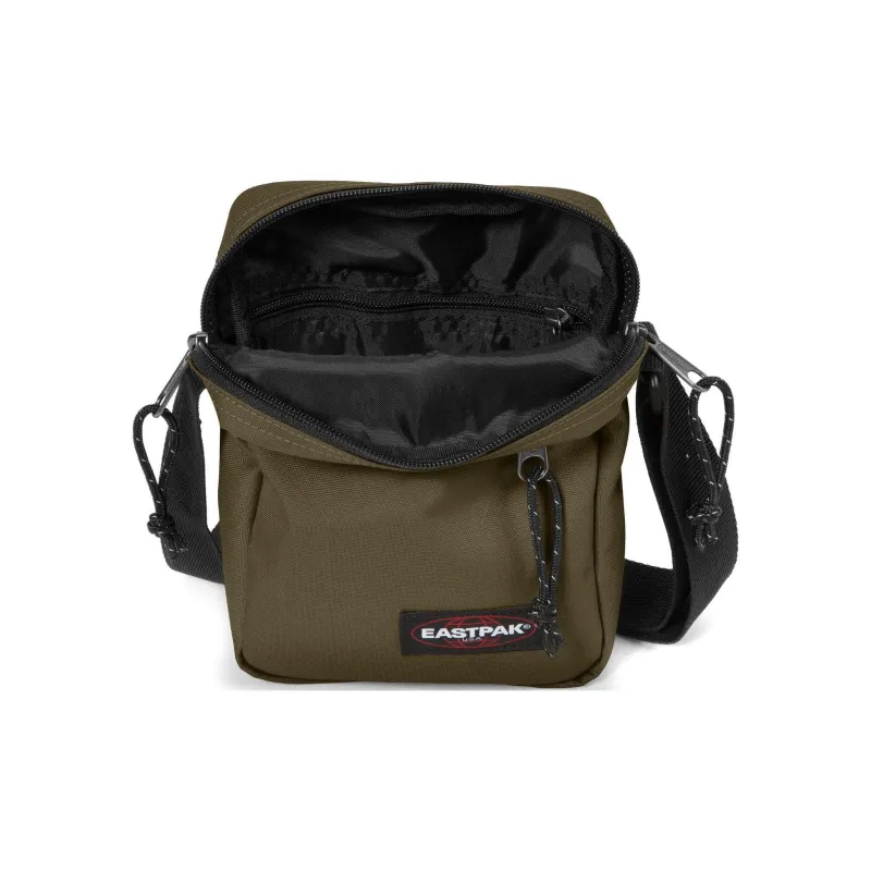 EASTPAK Nylon Shoulder Bag, Crossbody Bag Small Size Unisex Army Olive-2