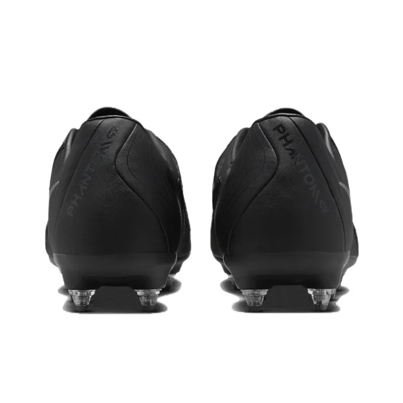 Nike Phantom GX SG Metal Long Studs Anti-Slip And Wear-Resistant Support Soccer Shoes Unisex Black-3