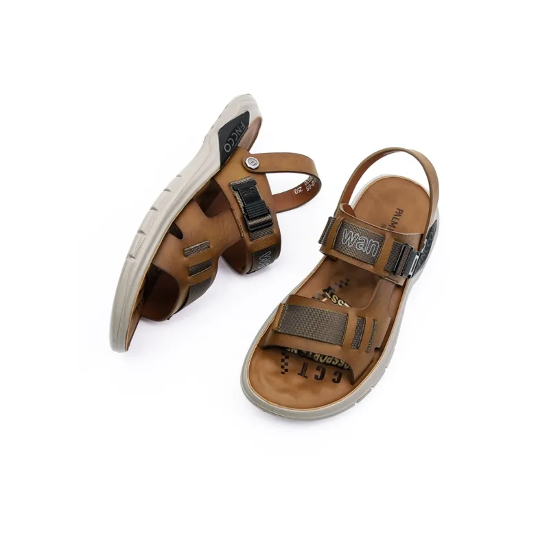 Paladin Beach Sandals Men Gray/Khaki-9
