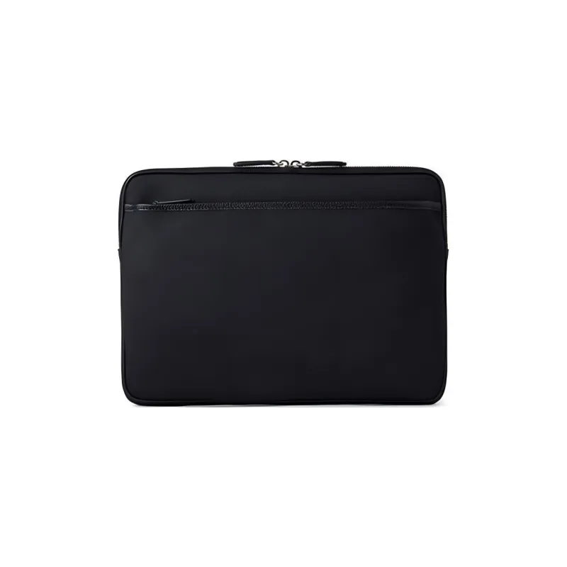 Mulberry Grained Leather Laptop Protective Case Storage Bag Men's Black-2