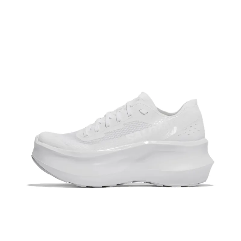COMME DES GARÇONS x SALOMON Phantasm Anti Slip Wear Resistant Low Top Running Shoes Women's White-0