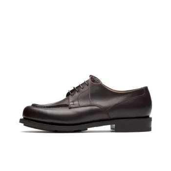 Paraboot Chambord Dress Shoes Men's Dark Brown