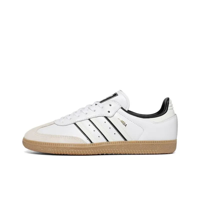 Adidas Samba OG J 'Double White Black Gum'-0