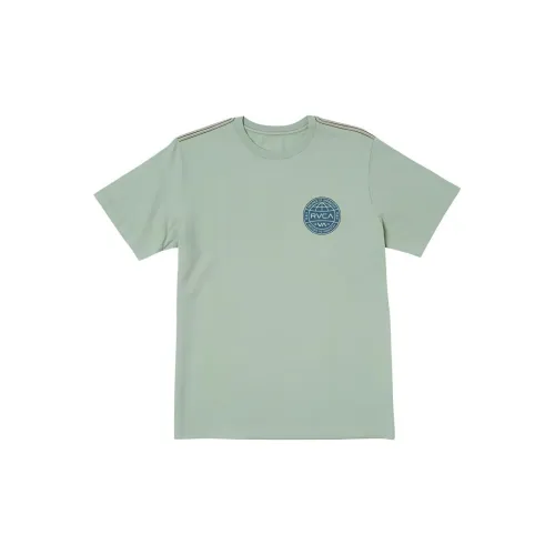 RVCA T-Shirts Men Granite Green