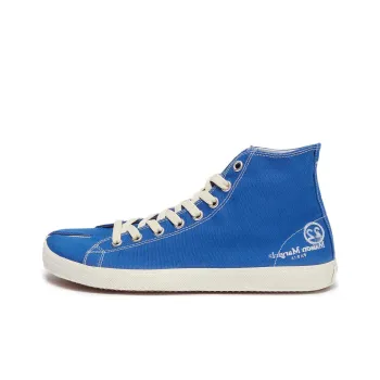 Maison Margiela Abrasion Resistant High Top Skateboard Shoes Women's Blue