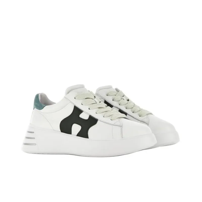 HOGAN Rebel Panelled Lace Up Sneakers Women's-2