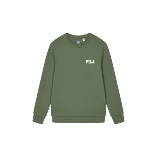 FILA Sweatshirts Men Military Green