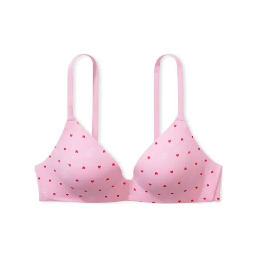 Victoria's Secret PINK WEAR EVERYWHERE LIGHTLY LINED WIRELESS BRA/PBHSP Bra Women's Pink Bubbles