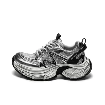 Meixi Wear Resistant Height Increasing Low Top Chunky Sneakers Men's