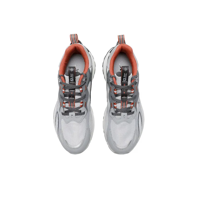 XTEP Outdoor Shoes Men Low Top Lunar Stone Gray/Ash Gray-3