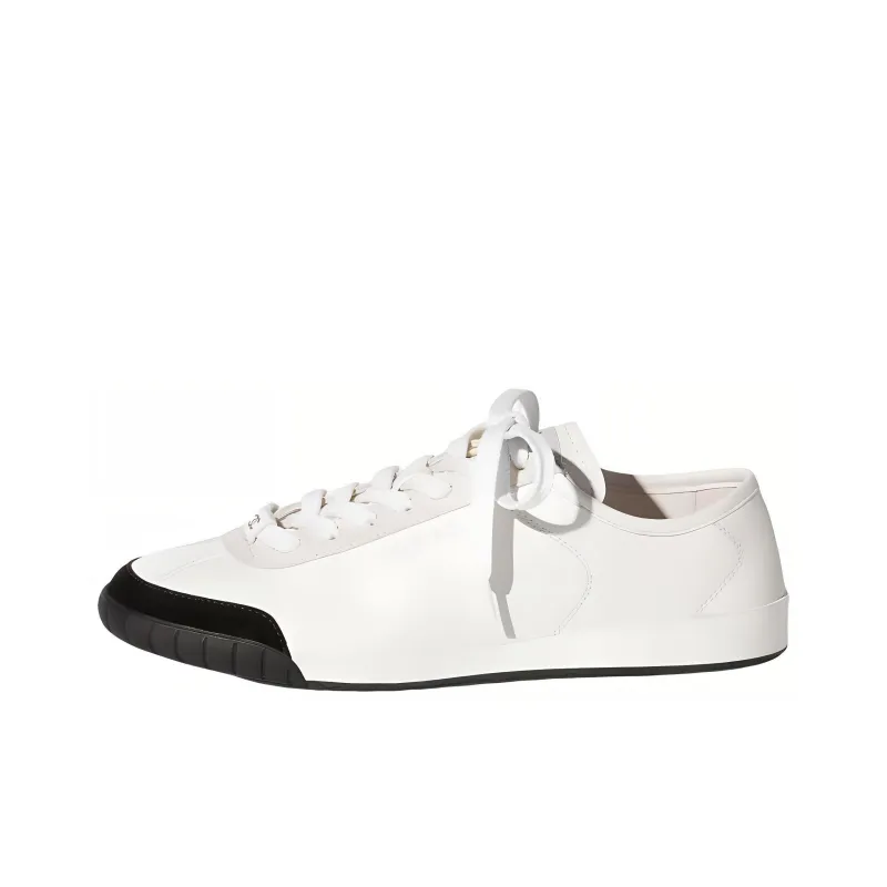 CHANEL Low-Top German Army Trainers Casual Shoes Women's White-0