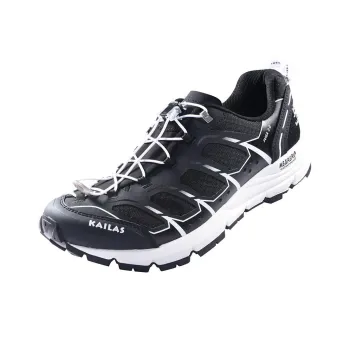 KAILAS Shock Absorbers With Slip Resistant And Abrasion Resistant Properties Low Top Running Shoes Men's Ink Black