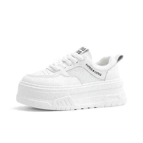 OMS Casual Shoes Women's Low-Top White