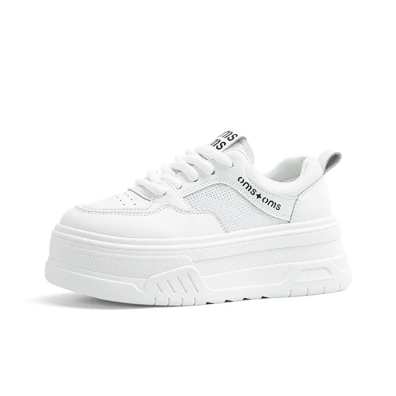 OMS Low Top Casual Shoes Women's White-0
