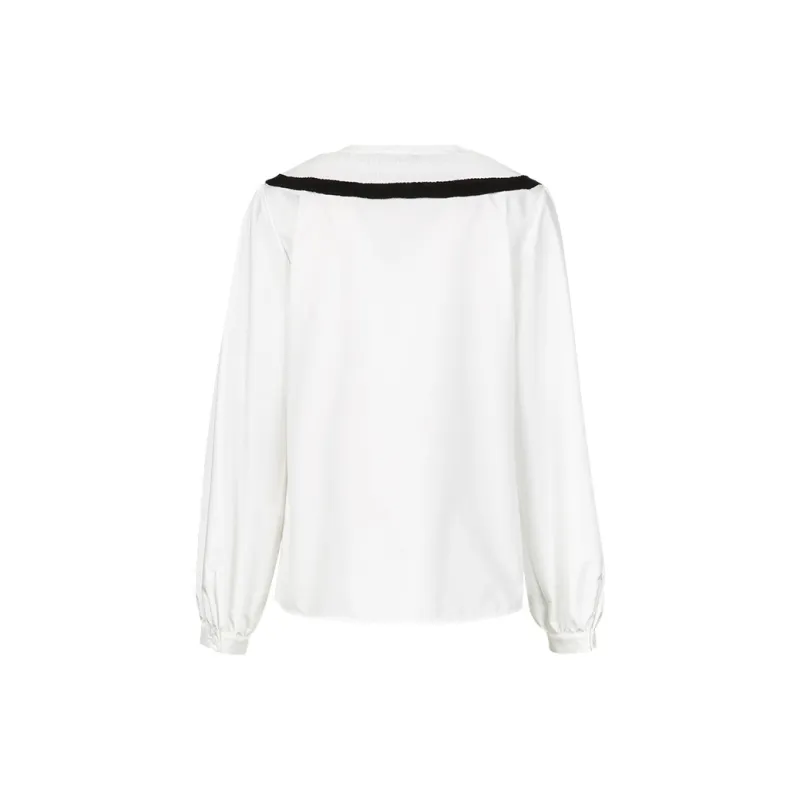 MeetMetro Shirts Women's White-1