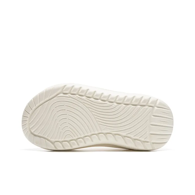 LOL x LiNing Slip Resistant Slide Slippers Unisex White-5