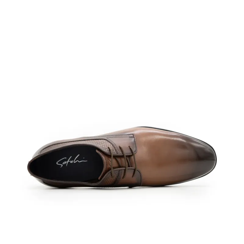 Satchi Dress Shoes Men's Light Brown-3