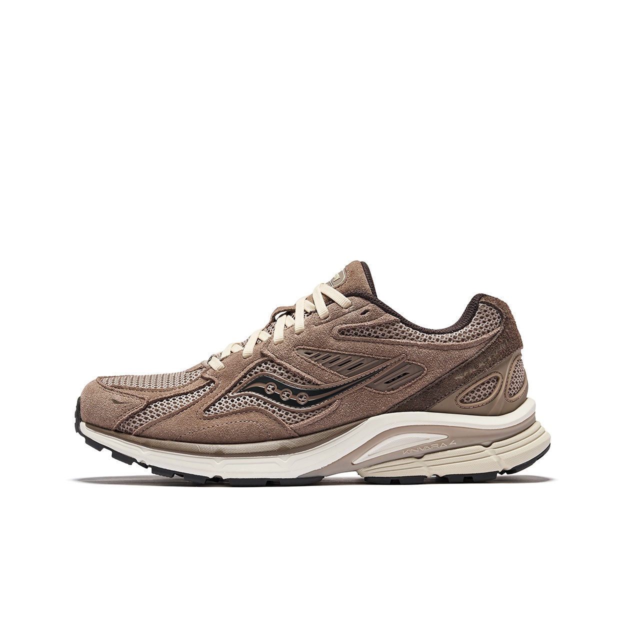 Saucony Kinvara 4 Low Top Running Shoes Unisex Light Brown