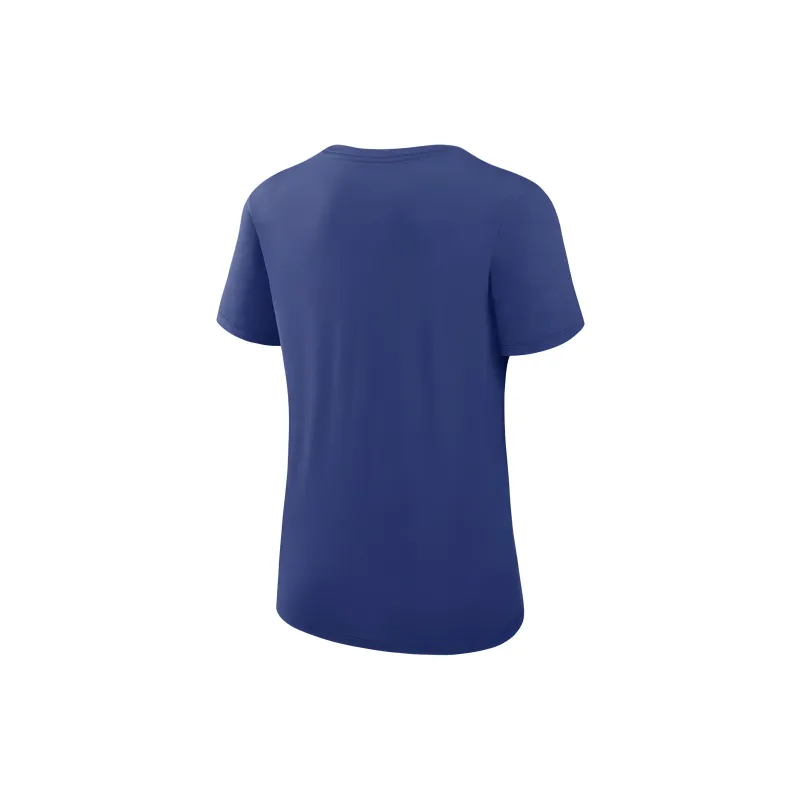 Nike Chicago Cubs Authentic Collection Early Work Women's Nike Dri FIT Mlb T Shirt-1