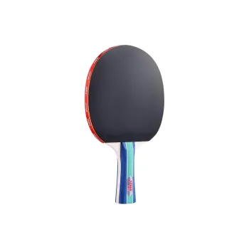 DHS Ping Pong Paddles Kids' Pure Wood Black Red