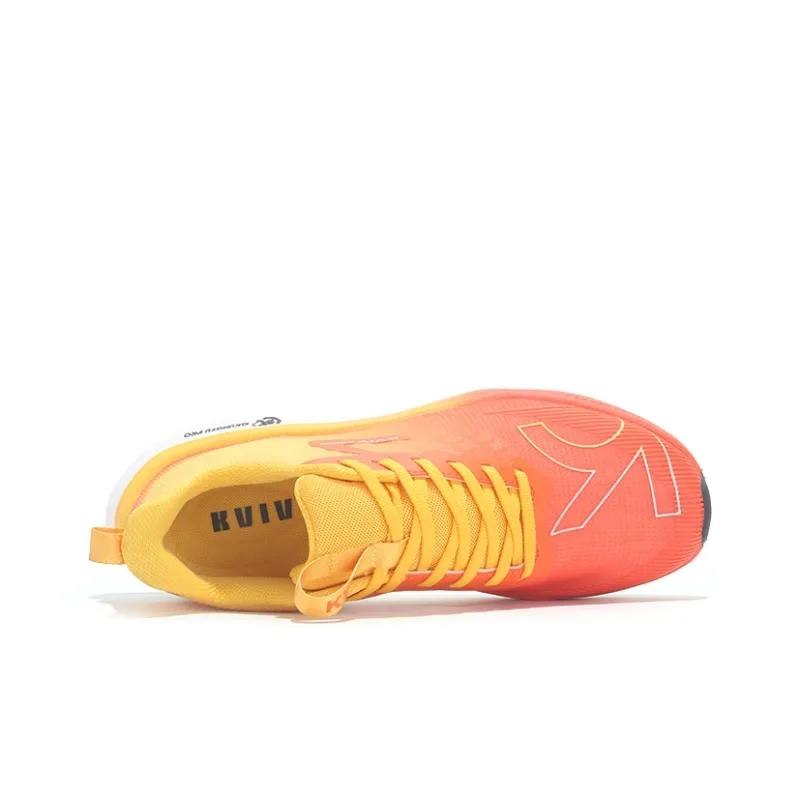 KVIV Cushioning Anti Slip And Wear Resistant Breathable Coverage Low Top Running Shoes Unisex White-13