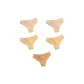 5-Pack[White+White+Yellow+Yellow+Pink]