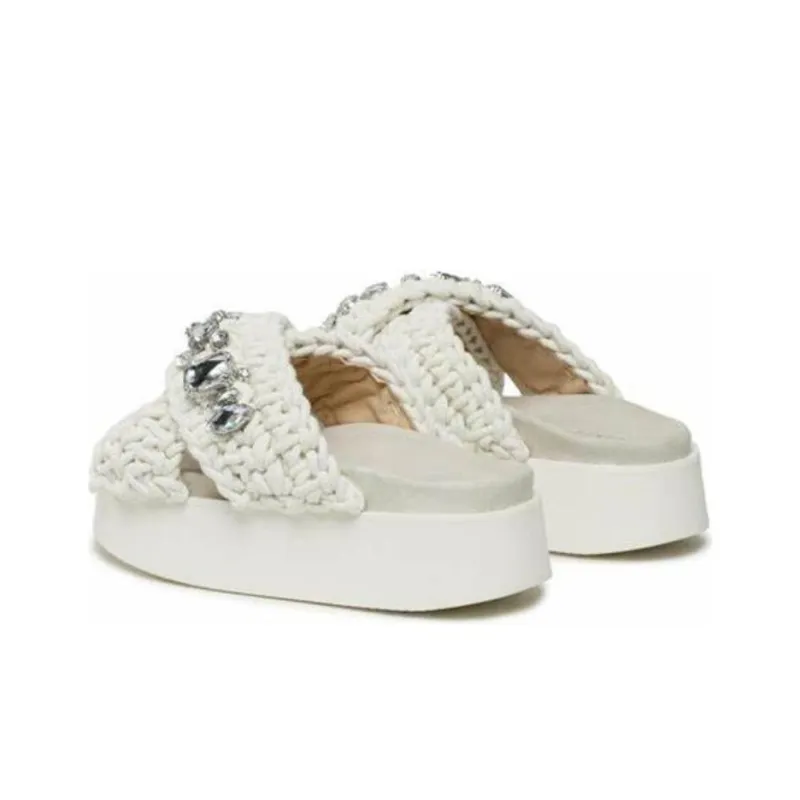 Inuikii Slide Slippers Women's White-3