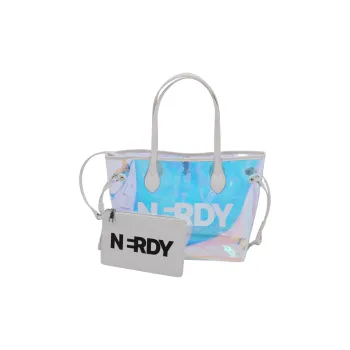 Nerdy Shoulder Bags White