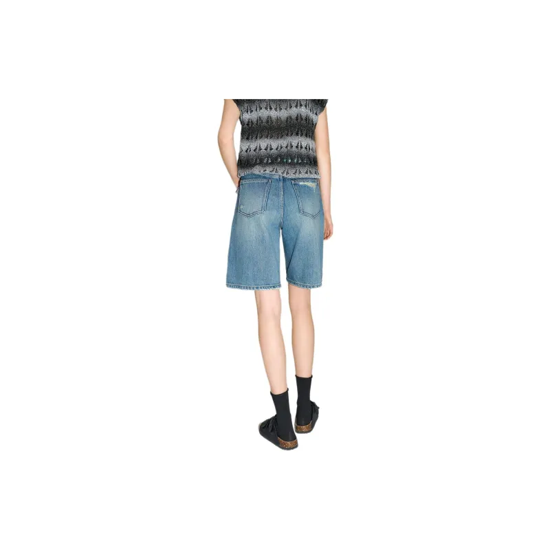 Bethine Denim Shorts Women's Light Blue-1