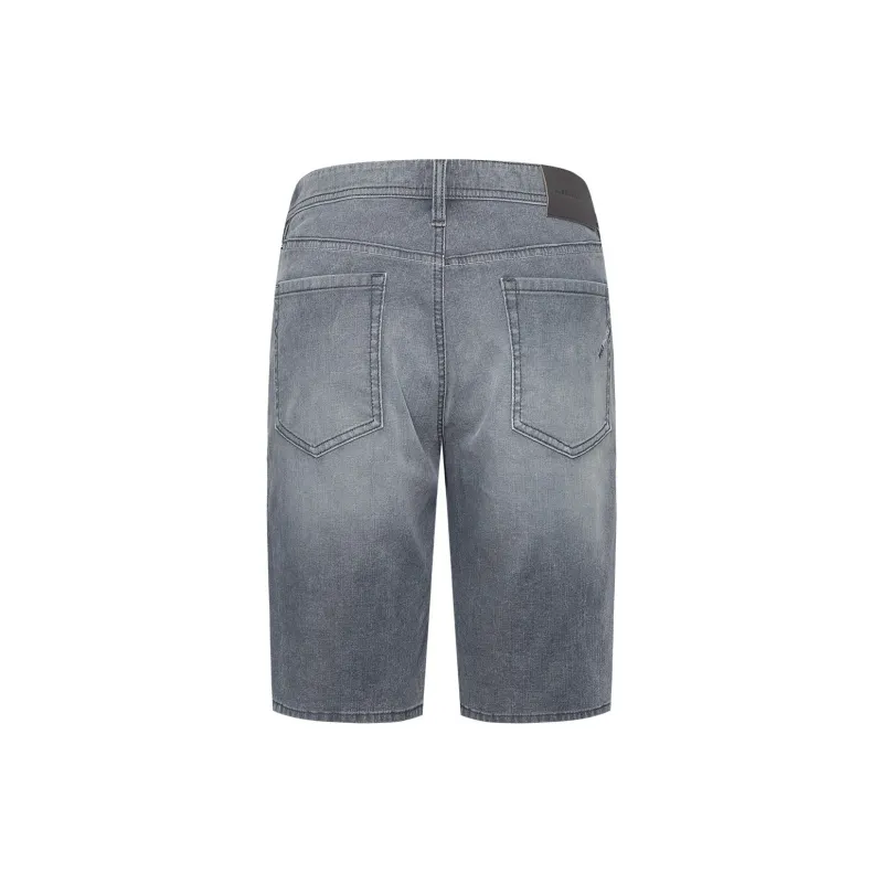 LESS IS MORE Denim Shorts Men's Medium Gray-1