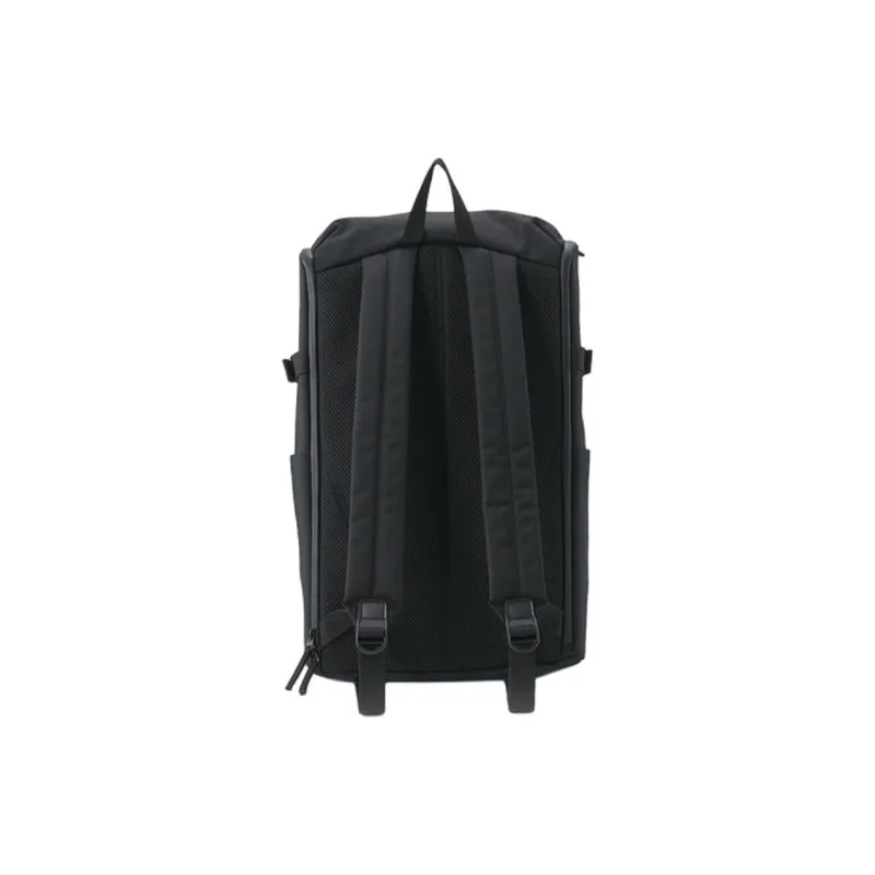 MUJI Polyamide Backpack Medium Size Unisex Black/Navy Blue-1