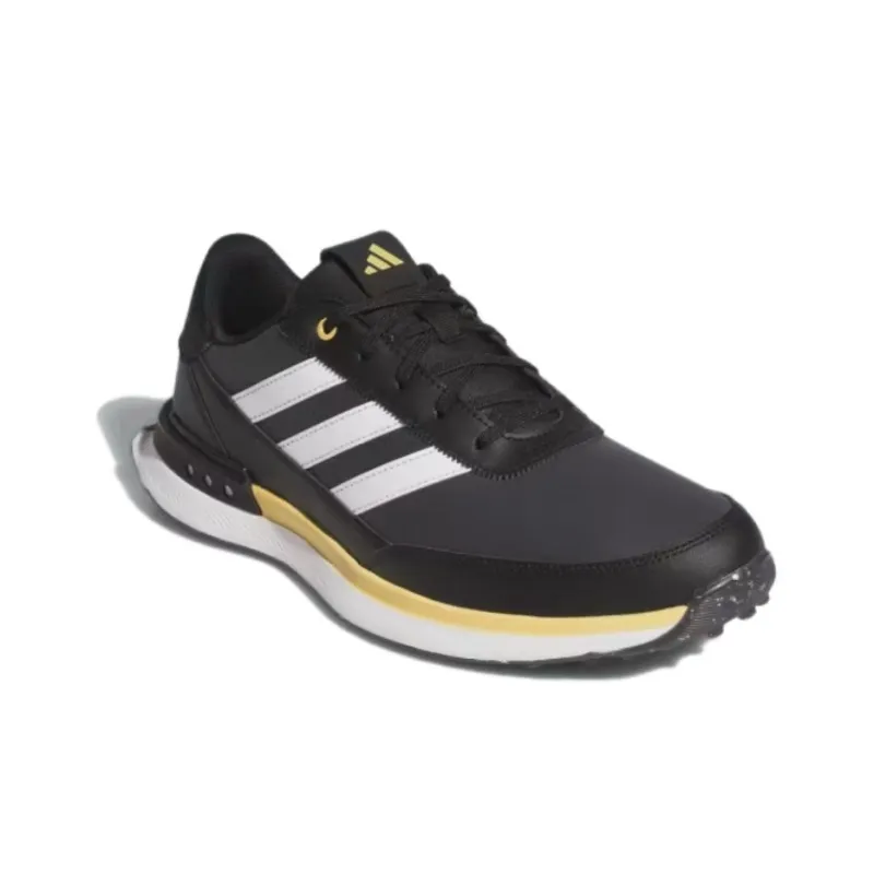 Adidas S2G 24 Leather Spikeless Golf Core Black Cloud White Oat-2