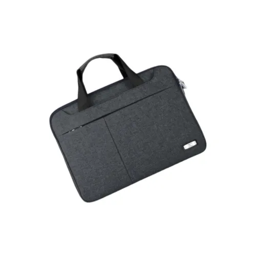 SEPTWOLVES Waterproof Fabric Laptop Bag, Handbag, Briefcase Regular Unisex Black/Gray