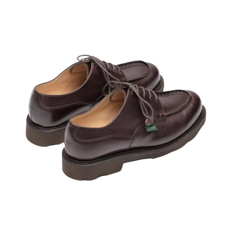 Paraboot Chambord Casual Single Shoes Women's Dark Brown-4