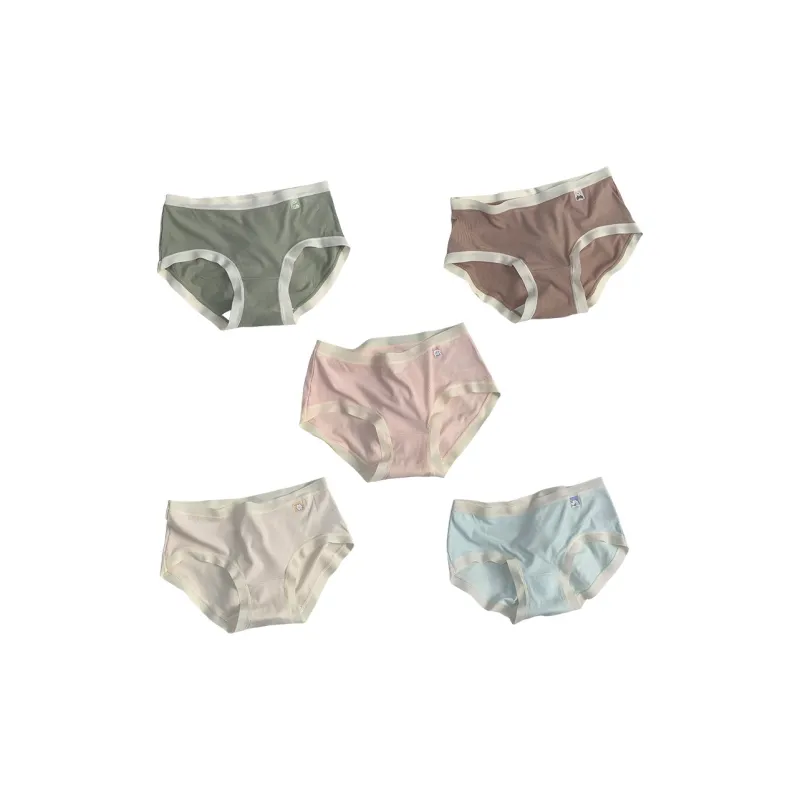 Flowers In Water Underpants Women's 5 Pack-16
