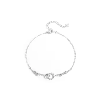 2801 S925 Silver Anklets Unisex