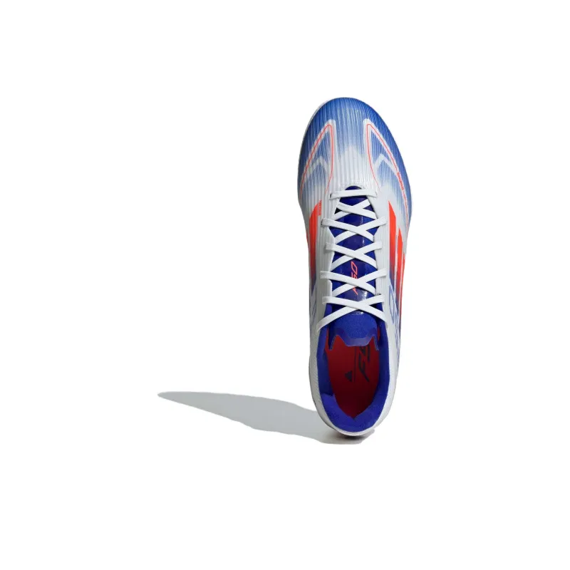 Adidas F50 League Turf Cloud White Solar Red Lucid Blue-4
