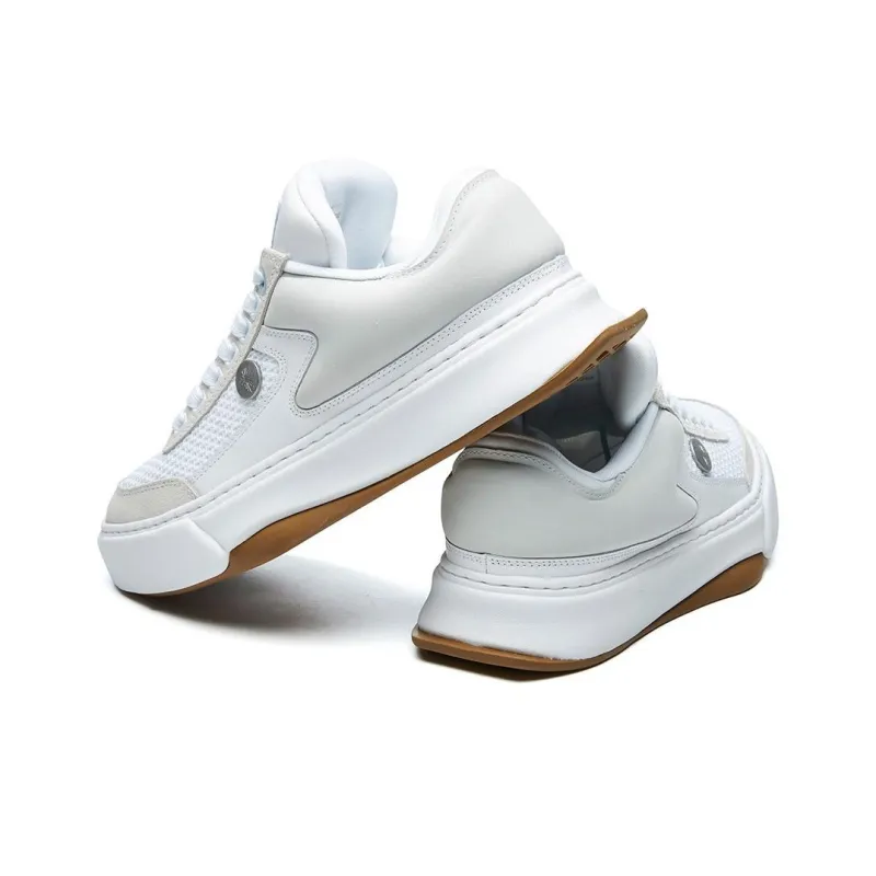 MIHARA YASUHIRO x FILA FUSION Lightweight Coverage Low-Top Skateboard Shoes Women's Standard White-4