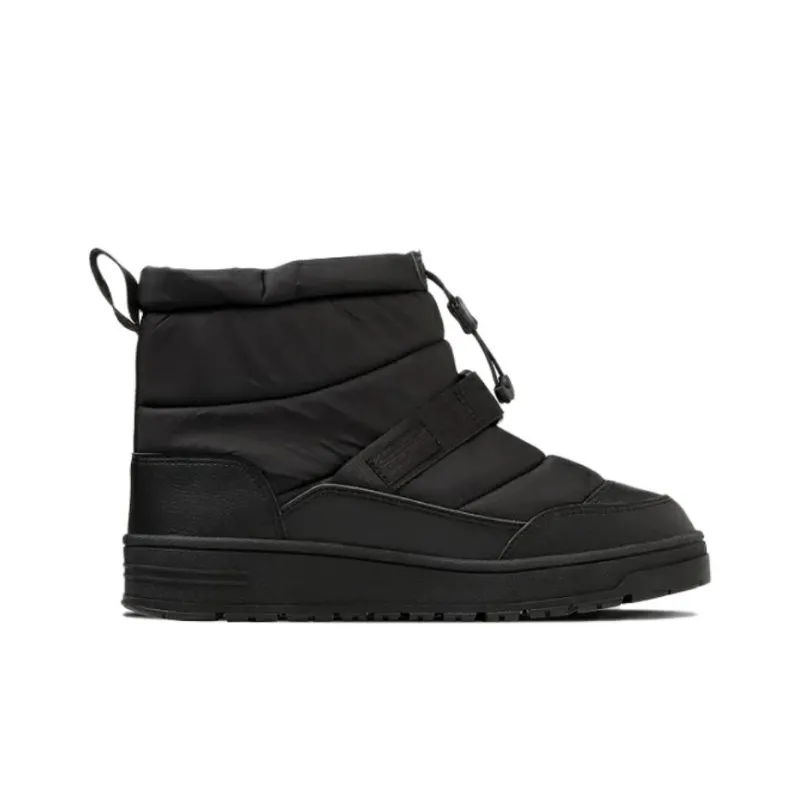 Converse Bot Cp Wt Thermal Abrasion Resistant Cushioning Crew Snow Boots Unisex Black-1
