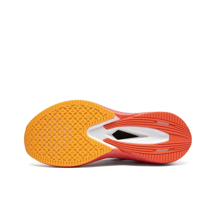 LPMX Running Shoes Men Low Top Lava Orange-4