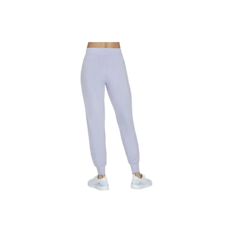 Skechers SKECHLUXE Restful Knitted Sports Pants Women's Purple-1