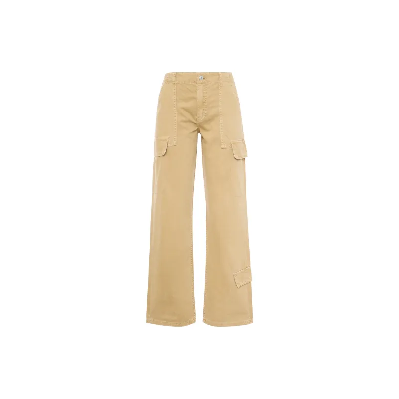 ZARA Cargo Pants Women's Cigar Gray-1