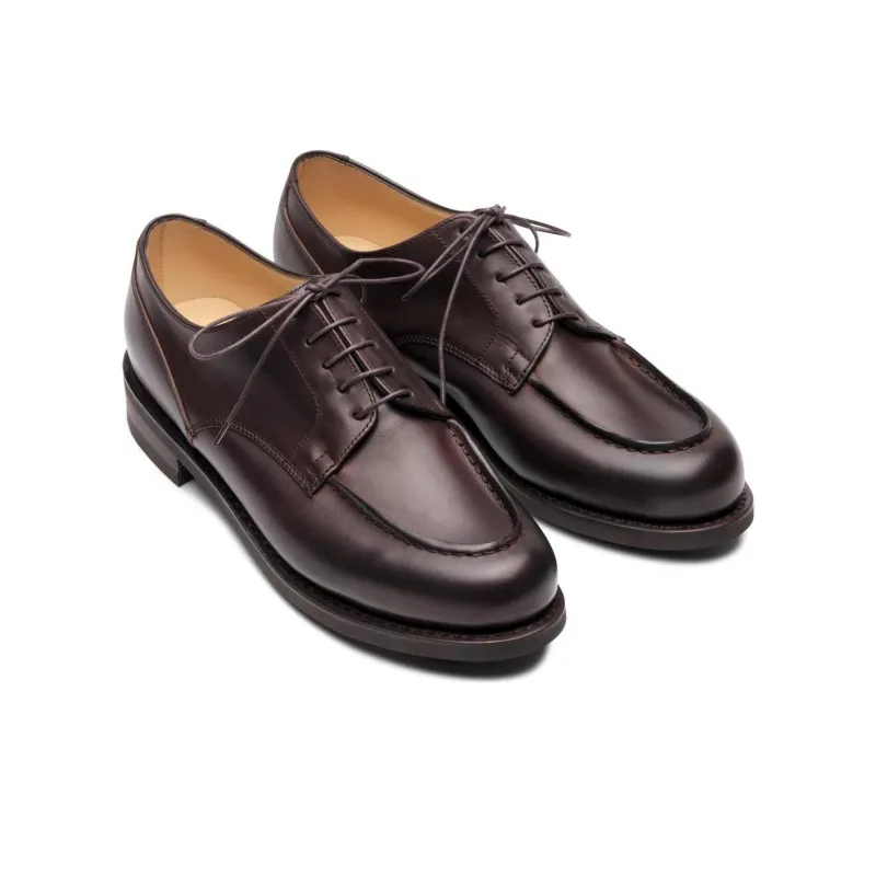 Paraboot Chambord Dress Shoes Men's Dark Brown-2