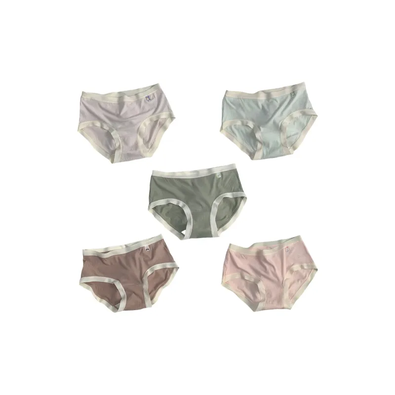 Flowers In Water Underpants Women's 5 Pack-14