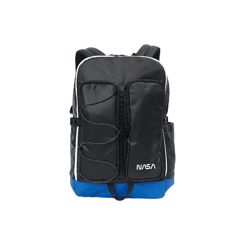 Tectop Polyester Backpack Regular Unisex Classic Blue/Space Silver/Black-0