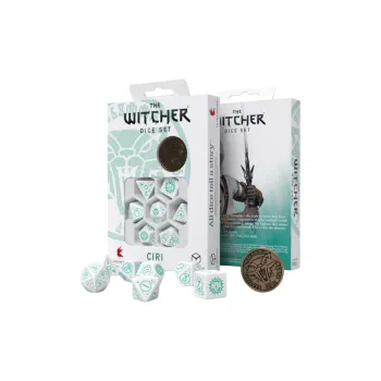 Q WORKSHOP The Witcher Dice Set . Ciri The Law Of Surprise Board Games