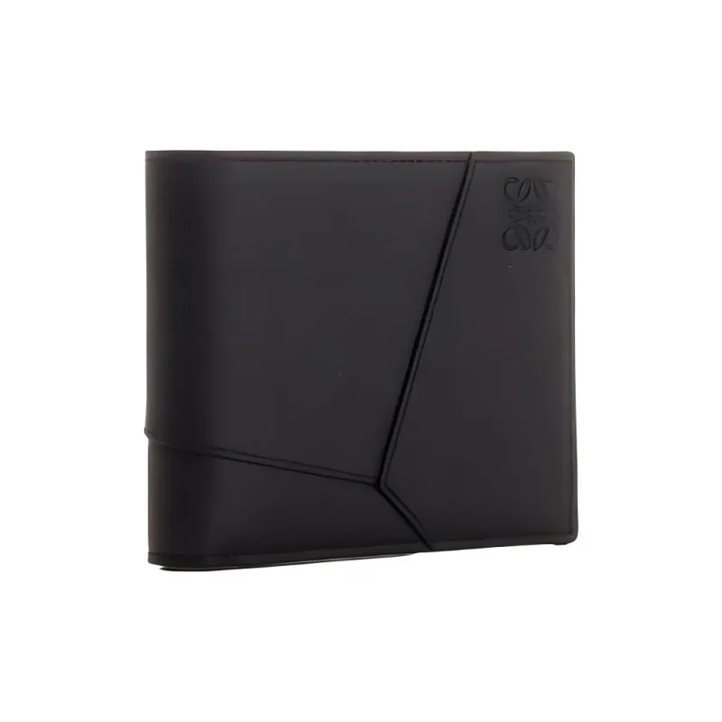 LOEWE Classic Cow Leather Wallet Men's Black-1