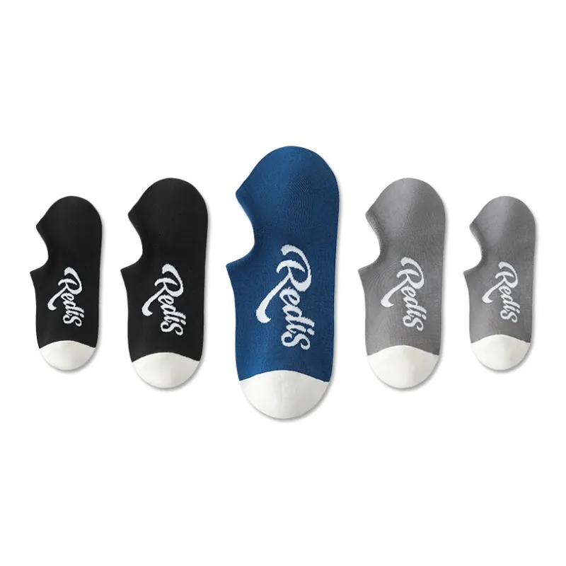 Taste The Color No Show Socks Men's 5 Pack-6