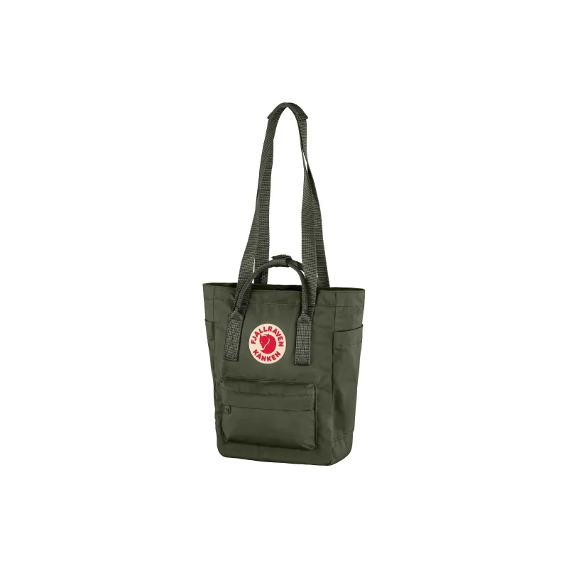 Fjallraven Polyester Tote Bag Shopping Bag Shoulder Bags Mini Unisex Deep Forest Green-1