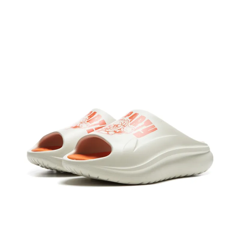 LOL x LiNing Slip Resistant Slide Slippers Unisex Pearl White-2